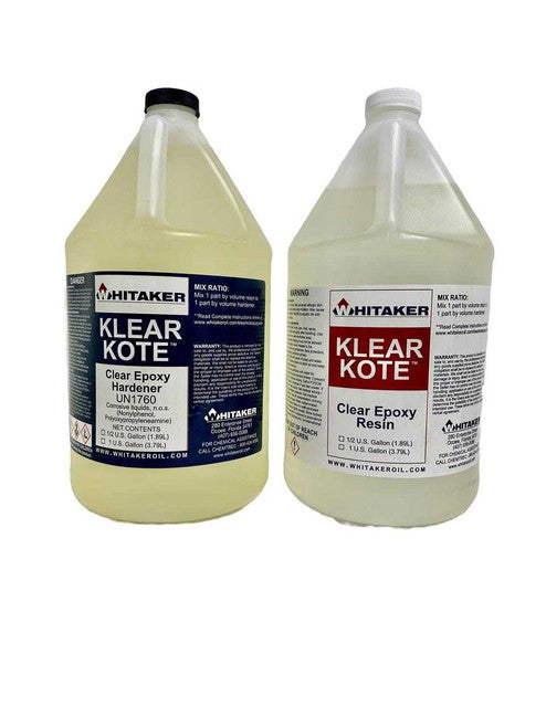 Klear Kote Epoxy Resin Coating 2 gallon kit KK603