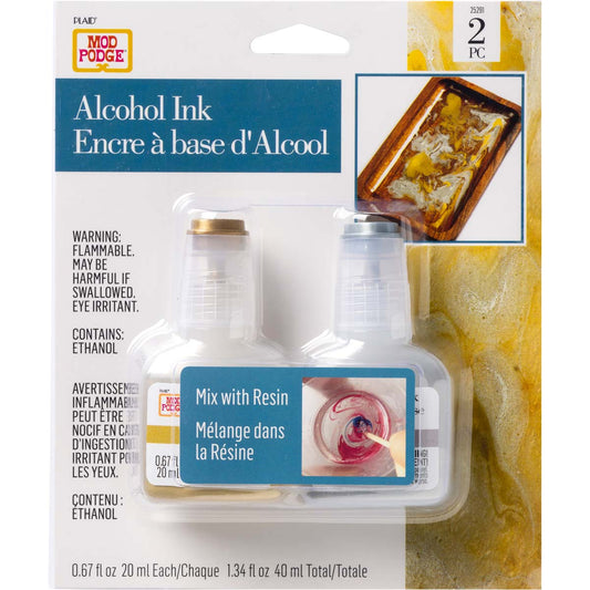 Mod Podge ® Alcohol Ink Set - Metallics, 2 pc. - 25291 Discontinued