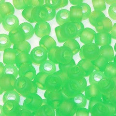 Pony Beads 6 X 9mm, Frosted/Matte Colors Pkg 1000 - Creative Wholesale