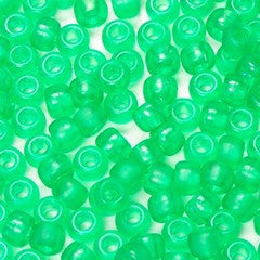 Pony Beads 6 X 9mm, Frosted/Matte Colors Pkg 1000 - Creative Wholesale