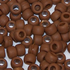 Pony Beads 6 X 9mm, Frosted/Matte Colors Pkg 1000 - Creative Wholesale