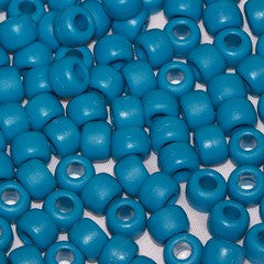 Pony Beads 6 X 9mm, Frosted/Matte Colors Pkg 1000 - Creative Wholesale