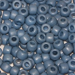 Pony Beads 6 X 9mm, Frosted/Matte Colors Pkg 1000 - Creative Wholesale