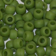 Pony Beads 6 X 9mm, Frosted/Matte Colors Pkg 1000 - Creative Wholesale