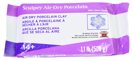 Sculpey Air-Dry™ Porcelain Clay 1.1 lb AD3350