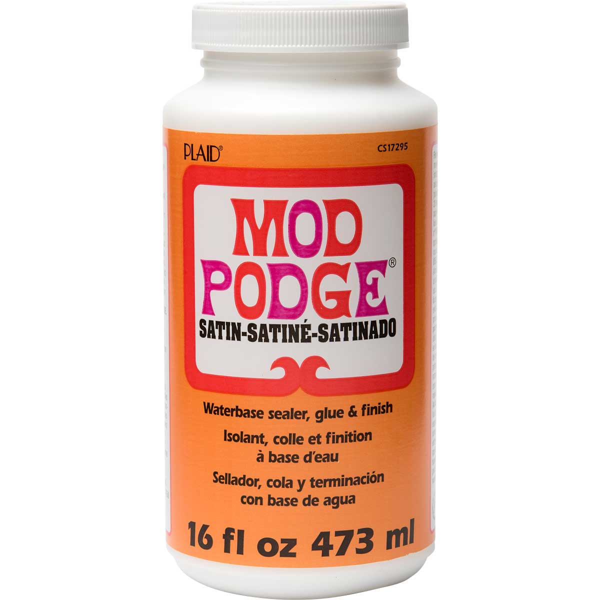 Mod Podge ® Satin, 16 oz. - CS17295 – Creative Wholesale