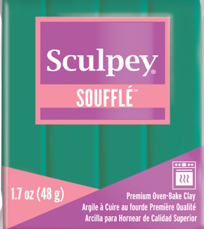 Sculpey Souffle Jade, 1.7 ounce SU 6323