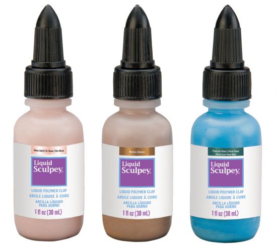 Liquid Sculpey® Liquid Polymer Clay – Glam Metallics ALSGLM1