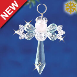 Beadery Holiday Ornament Kit Faceted Elegance Angel 7007