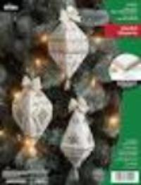 Bucilla ® Seasonal - Felt - Ornament Kits - Beaded Elegance 89494E