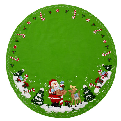 Bucilla ® Seasonal - Felt Tree Skirt - North Pole This Way - 89744E