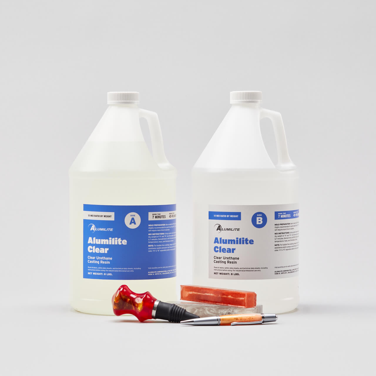 Alumilite Clear Urethane  Casting Resin 16 LB kit  AL10140