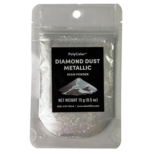Polycolor Resin Powder Diamond Dust Metallic 15 Gram Bag (0.5 oz)  AL31055