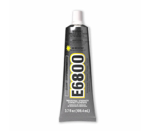 E6800 UV Resistant Glue Clear 3.7oz Tube 800613