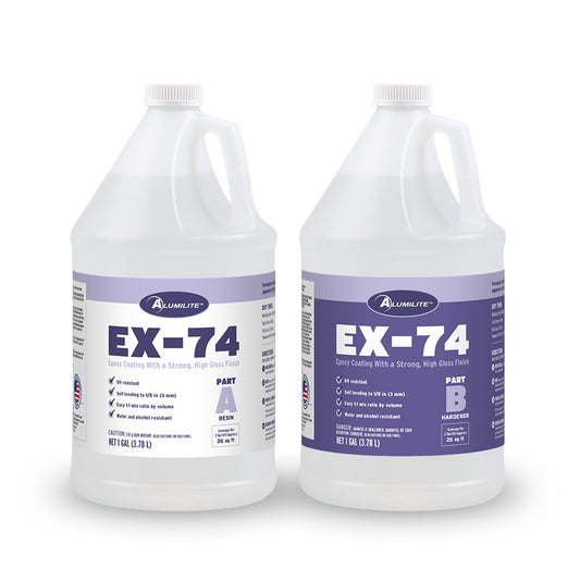 EX-74 Epoxy resin for Resin Art Bars Tables 2 Gallon Kit 23500