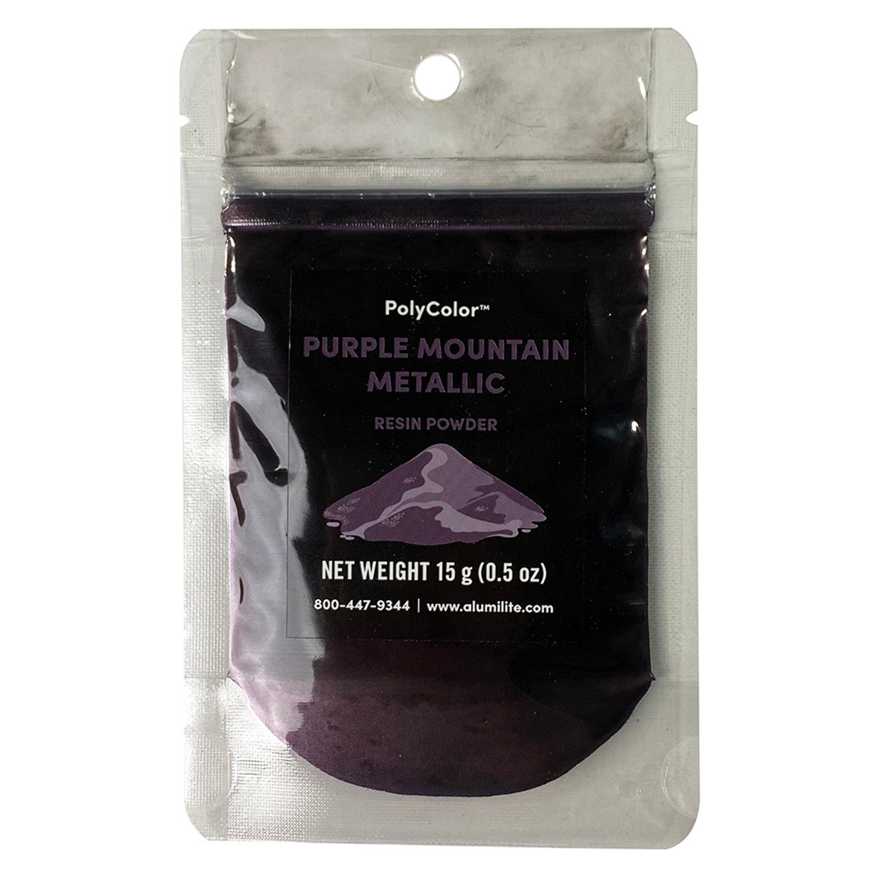 Polycolor Resin Powder Purple Mountain Metallic 15 G Bag (0.5 oz)  AL31033-15G