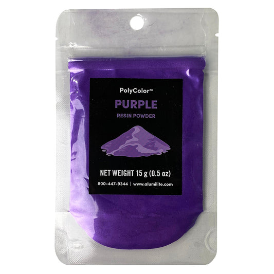 Polycolor Resin Powder Purple 15 Gram Bag (0.5 oz) AL31031