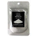 Polycolor Resin Powder White Metallic 15 Gram Bag (0.5 oz)  AL31057