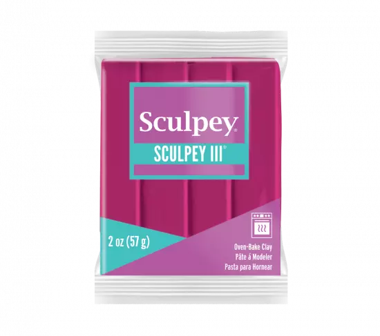 Sculpey III®Berry 2 ounce bar S302  543 (New Color)