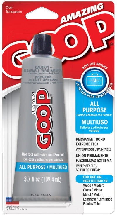 Amazing Goop, 3.7 ounce Tube, Case/6 #140211C - Creative Wholesale