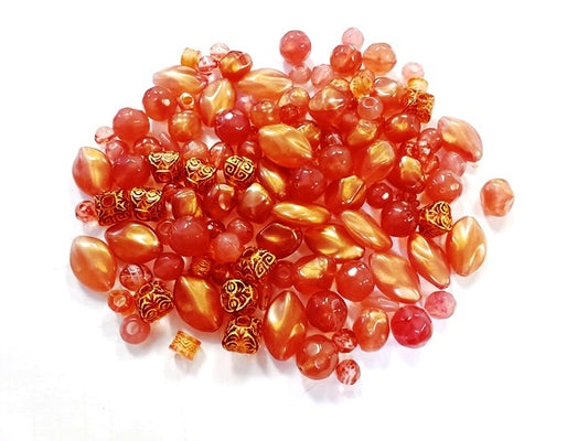 The Beadery Element Beads Cherry Quartz 1/4 lb (Sale) 1474-568