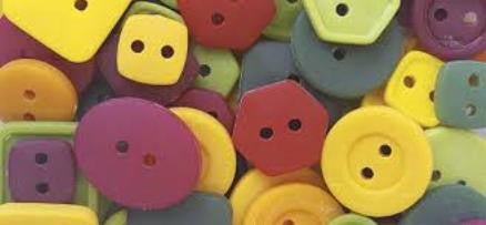 Craft Buttons 1/4 lb Red/Green/Yellow 1595W343 - Creative Wholesale