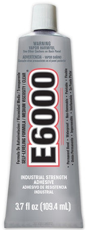 E6000® Glue Clear MV 3.7oz tube 12/Case #230021C - Creative Wholesale
