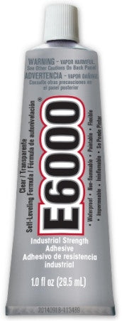 E6000 Glue Clear MV 1oz Tube 12/Case #231012C - Creative Wholesale