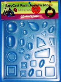 Jewelry Mold Reuseable Easy Cast 26 Cavities  #33620 - Creative Wholesale