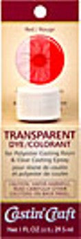 Transparent Dye Red 1 Ounce #46428 - Creative Wholesale