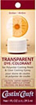Transparent Dye Amber 1 Ounce  #46436 - Creative Wholesale