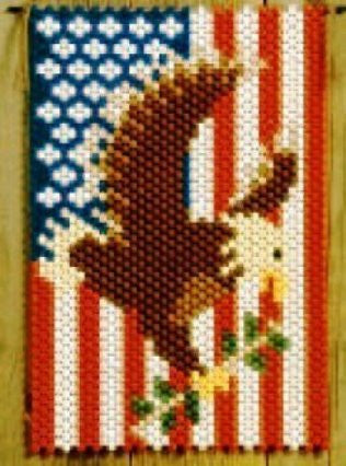 Beaded Banner Kit American Pride #5189 - Creative Wholesale