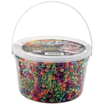Kandi Kolor Bucket – Jelly Sparkle Multi 6500467