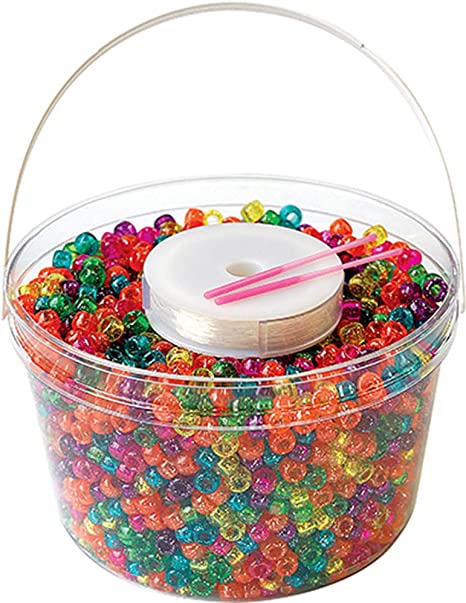 Kandi Kolor Bucket – Jelly Sparkle Multi 6500467