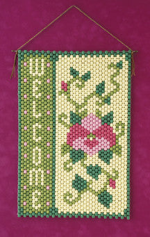 Beaded Banner Kit Spring Flower #7106 - Creative Wholesale