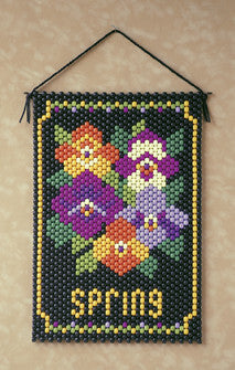 Beaded Banner Kit Spring  #7136 - Creative Wholesale