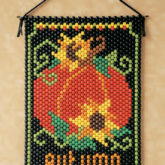 Beaded Banner Kit Autumn Pumpkin  #7138 - Creative Wholesale