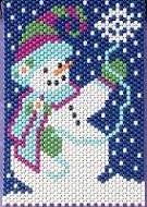 Beaded Banner Kit Catch A Snowflake  #7311 - Creative Wholesale