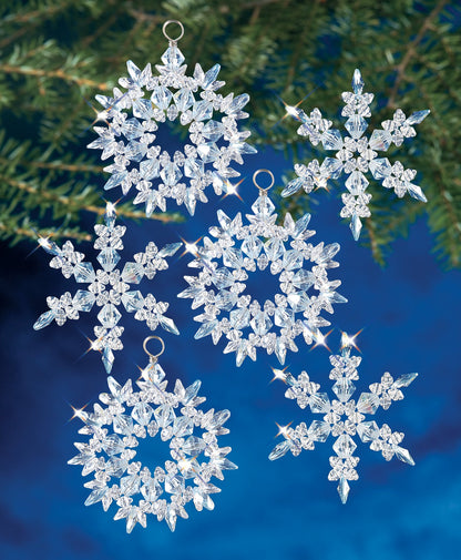 Beadery Holiday Ornament Kit Winter Ice #7470 - Creative Wholesale
