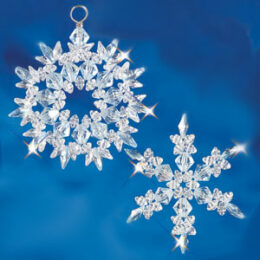 Beadery Holiday Ornament Kit Winter Ice 7470