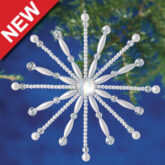 Beadery Holiday Ornament Kit Elegant Snowflake 7486 (DISCONTINUED)