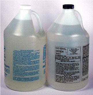 Crystal Sheen Pour On epoxy resin Two Gallon Kit  02211 - Creative Wholesale