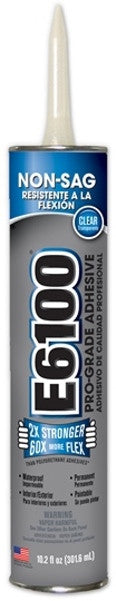 E6100 Glue Clear 10.2 ounce Cartridge #252011 - Creative Wholesale