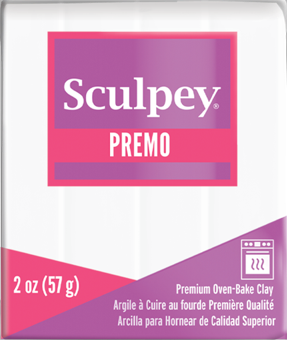 Premo Sculpey® White 2 oz bar PE02 5001