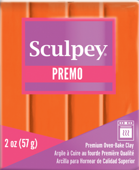Premo Sculpey® Orange 2 oz bar PE02 5033