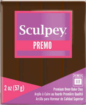 Premo Sculpey® Burnt Umber 2 oz Bar PE02 5053