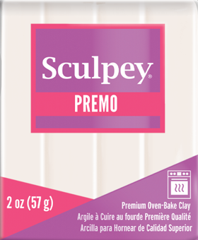 Premo Sculpey® White Translucent 2 oz bar PE02 5527