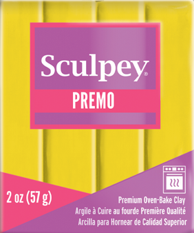 Premo Sculpey®Cadminum Yellow Hue 2 oz  PE02 5572