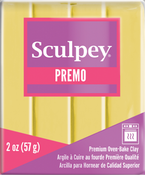 Premo Sculpey® Fluorescent Yellow 2 oz bar PE02 5600