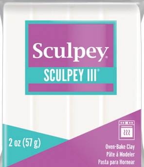 Sculpey III® White 2 ounce bar S302 001